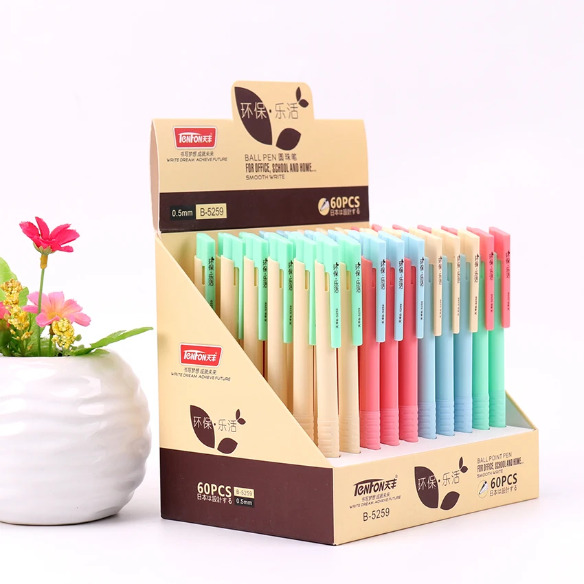 1PC New Candy Colors Ballpoint Pen 0.5mm Blue Ink Plastic Ballpoint Pen School Office Supplies Banquet Stationery B-5259
1PC New Candy Colors Ballpoint Pen 0.5mm Blue Ink Plastic Ballpoint Pen School Office Supplies Banquet Stationery B-5259