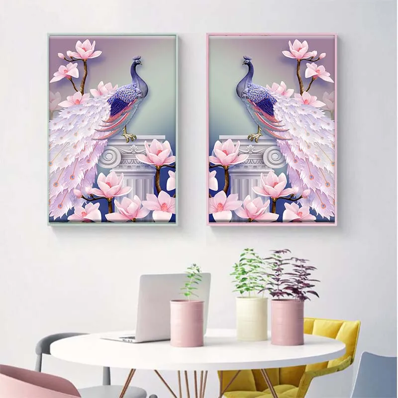 flower 3D diy Diamond painting Cross Stitch 5d Diamond Embroidery Diamond mosaic Magnolia Peacock animal picture home decor
flower 3D diy Diamond painting Cross Stitch 5d Diamond Embroidery Diamond mosaic Magnolia Peacock animal picture home decor