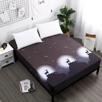 Home Textile Bedspread 100% Polyester Bed Sets Fitted Sheets Elastic Soft Bed Covers Bed Protect Mattress Double Single 45
Home Textile Bedspread 100% Polyester Bed Sets Fitted Sheets Elastic Soft Bed Covers Bed Protect Mattress Double Single 45