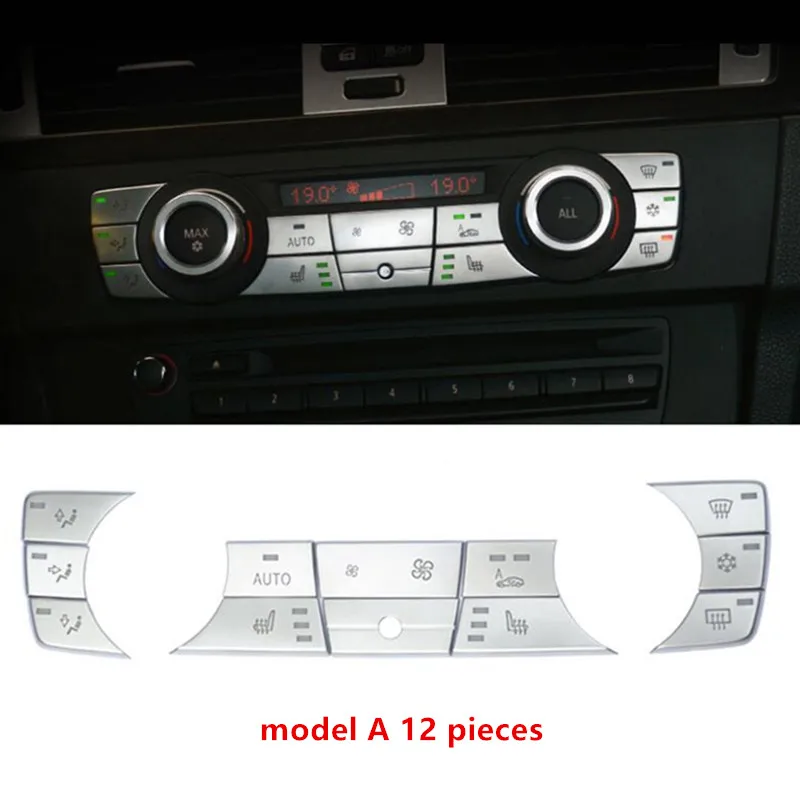 Chrome ABS Air Conditioner Buttons Sequins Decoration Cover Trim For BMW 3 Series E90 318 320i 2005-12 Car Interior Accessories
Chrome ABS Air Conditioner Buttons Sequins Decoration Cover Trim For BMW 3 Series E90 318 320i 2005-12 Car Interior Accessories
