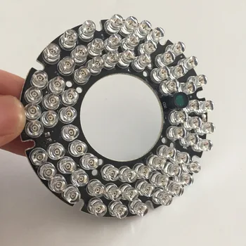 AHWVSE Infrared 72 IR LED board night vision for CCTV IP AHD CVBS camera PCB module (diameter outer : 76mm / inner 33mm)
AHWVSE Infrared 72 IR LED board night vision for CCTV IP AHD CVBS camera PCB module (diameter outer : 76mm / inner 33mm)