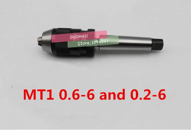 Automatic Locking Drill Chuck 0.2-6 and taper shank link rod MT1 0.6-6, lathe, milling machine, drilling machine
Automatic Locking Drill Chuck 0.2-6 and taper shank link rod MT1 0.6-6, lathe, milling machine, drilling machine
