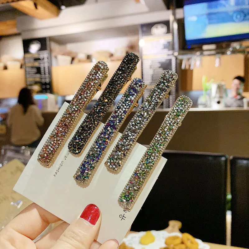 Ruoshui Long Full Crystal Hairgrip for Woman Hairpins Vintage Colorful Hair Clips Girls Hair Accessories BB Clips Barrettes
Ruoshui Long Full Crystal Hairgrip for Woman Hairpins Vintage Colorful Hair Clips Girls Hair Accessories BB Clips Barrettes
