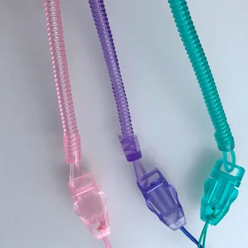 2Pieces Baby Infant Toddler Dummy Pacifier Spring Soother Nipple Clip Chain Holder StrapInfant Pacifier Gutta-percha Chain
2Pieces Baby Infant Toddler Dummy Pacifier Spring Soother Nipple Clip Chain Holder StrapInfant Pacifier Gutta-percha Chain