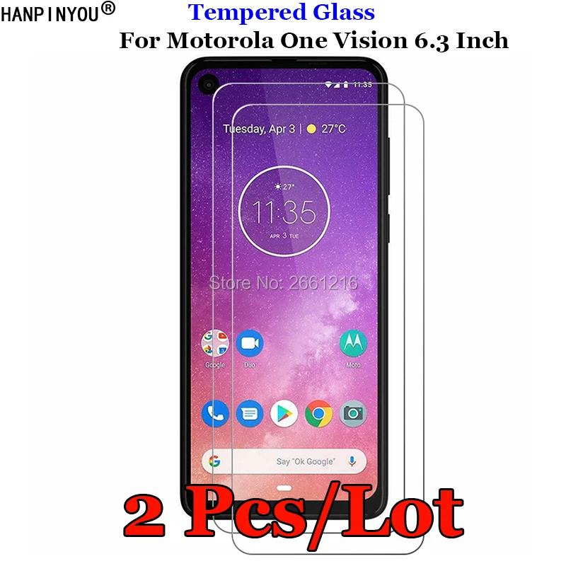 2 Pcs/Lot For Motorola One Vision Tempered Glass 9H 2.5D Premium Screen Protector Film For Motorola One Vision 6.3"
2 Pcs/Lot For Motorola One Vision Tempered Glass 9H 2.5D Premium Screen Protector Film For Motorola One Vision 6.3"