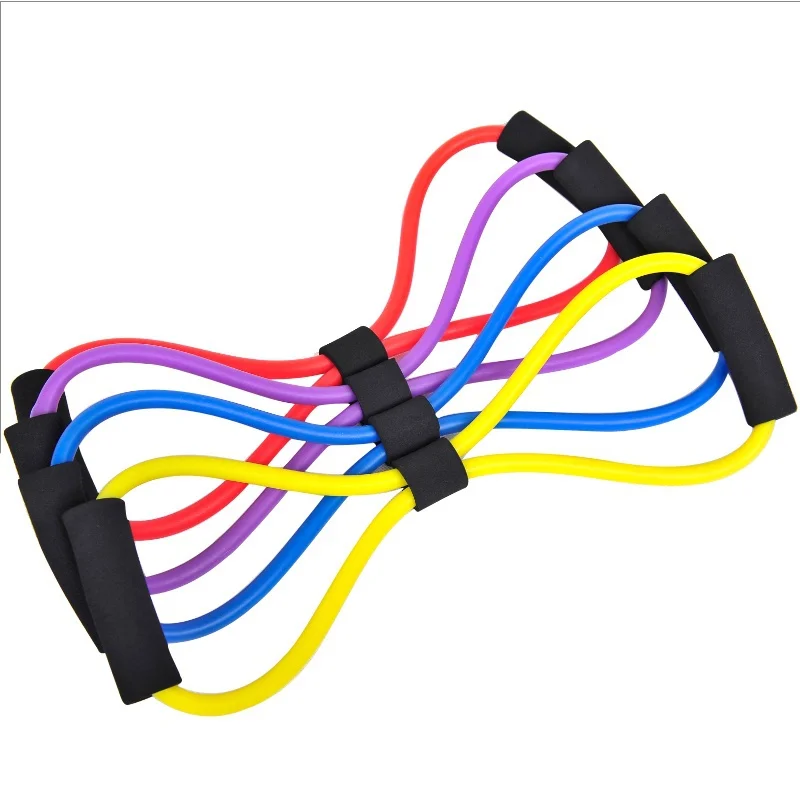 Elastic 8 Type Elastic Tension Rope Gym Fitness Sport Rubber Loop Pull Rope Dance Exercise Stretch Belt Pilates Yoga Belt
Elastic 8 Type Elastic Tension Rope Gym Fitness Sport Rubber Loop Pull Rope Dance Exercise Stretch Belt Pilates Yoga Belt