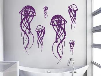 Several Jellyfish Wall Stickers Marine Animals Series Home Cute Decoration Wall Decals Special Bathroom Decor Vinyl Murals Wm-85
Several Jellyfish Wall Stickers Marine Animals Series Home Cute Decoration Wall Decals Special Bathroom Decor Vinyl Murals Wm-85