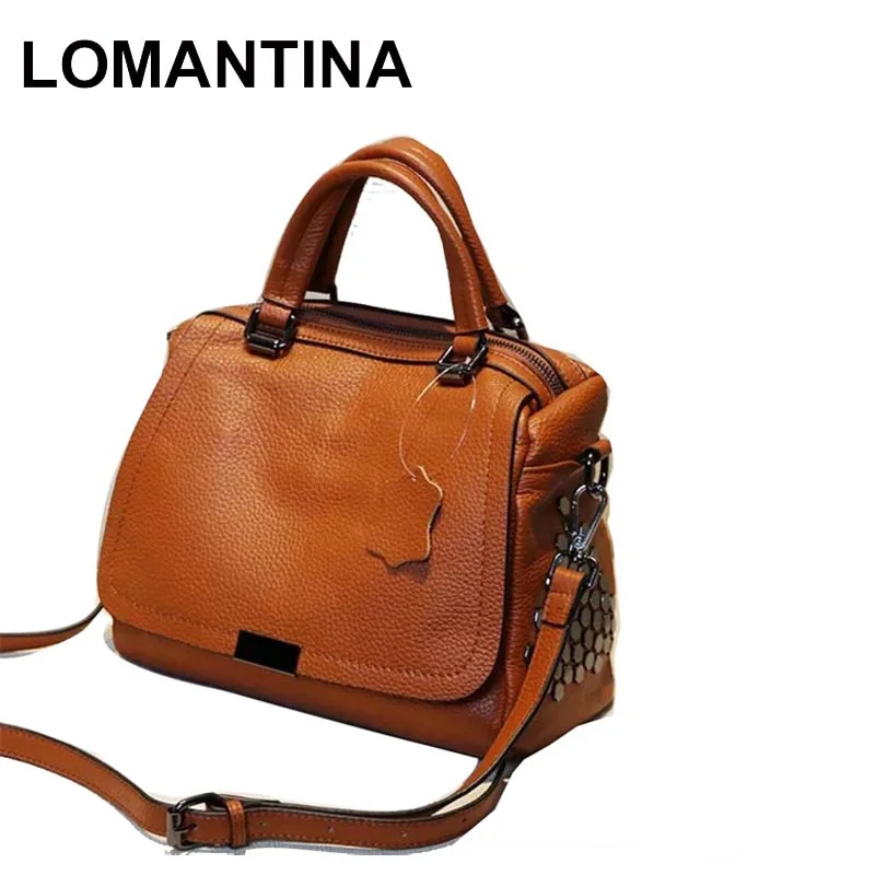 LOMANTINA HOT Natural Leather Lady Bags Handbags Women Famous Brands Female Fashion Shoulder Bag Soft Tote For Girls SAC
LOMANTINA HOT Natural Leather Lady Bags Handbags Women Famous Brands Female Fashion Shoulder Bag Soft Tote For Girls SAC
