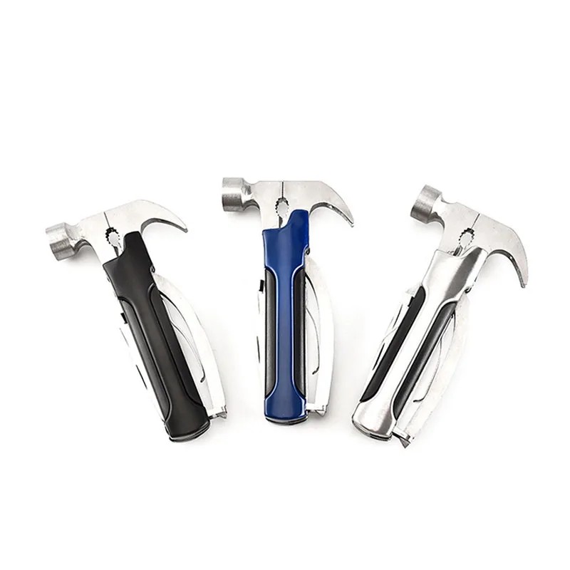 High quality outdoor camping travel not portable multi-function folding hammer pliers screwdriver knife tool combination
High quality outdoor camping travel not portable multi-function folding hammer pliers screwdriver knife tool combination