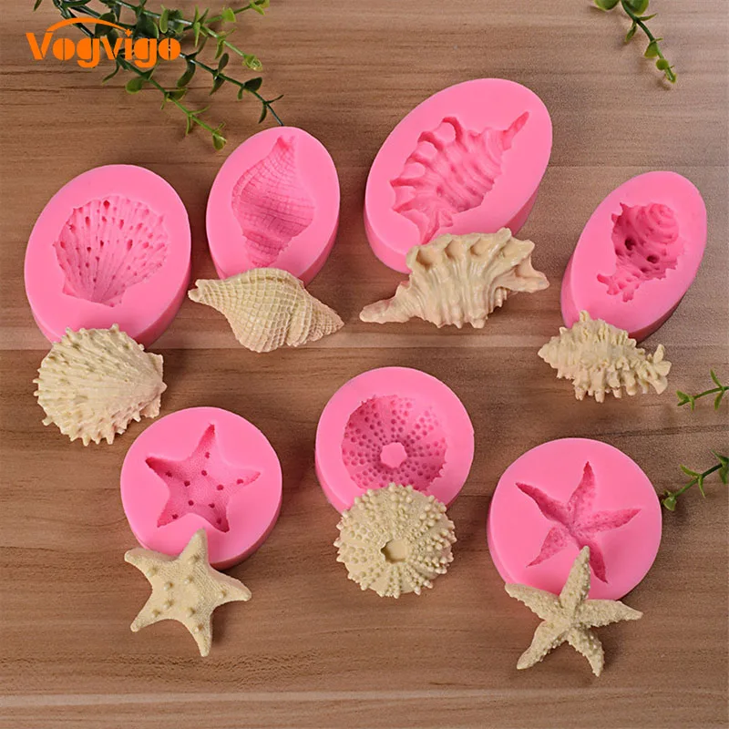 VOGVIGO Ocean Silicone Cake Molds Fondant Cake Decorating Tools Gumpaste Chocolate Candy Soap Fimo Clay Moulds
VOGVIGO Ocean Silicone Cake Molds Fondant Cake Decorating Tools Gumpaste Chocolate Candy Soap Fimo Clay Moulds