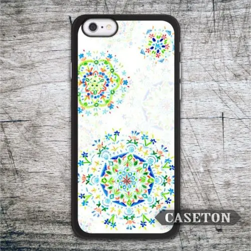 Water Green Floral Drops font b Case b font For font b iPhone b font font