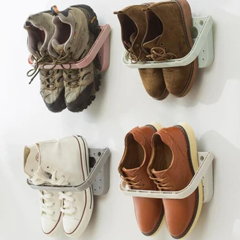 Home Storage Rack Space Saving Shoe Box Multifunctional Suction Cup Folding Shoe Rack Durable Wall Hanging Slippers High Heels
Home Storage Rack Space Saving Shoe Box Multifunctional Suction Cup Folding Shoe Rack Durable Wall Hanging Slippers High Heels