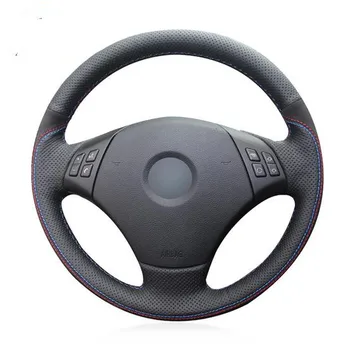 Puou Black Artificial Leather Car Steering Wheel Cover for BMW E90 320 318i 320i 325i 330i 320d X1 328xi 2007 Free shipping
Puou Black Artificial Leather Car Steering Wheel Cover for BMW E90 320 318i 320i 325i 330i 320d X1 328xi 2007 Free shipping