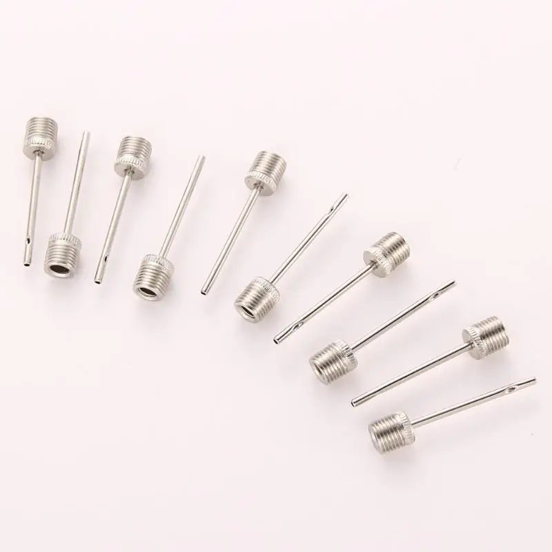 10Pcs Inflating Pump Silver Needle Valve Stainless Steel Soccer Basketball Football Accessories Standard Size Needle Adapters
10Pcs Inflating Pump Silver Needle Valve Stainless Steel Soccer Basketball Football Accessories Standard Size Needle Adapters