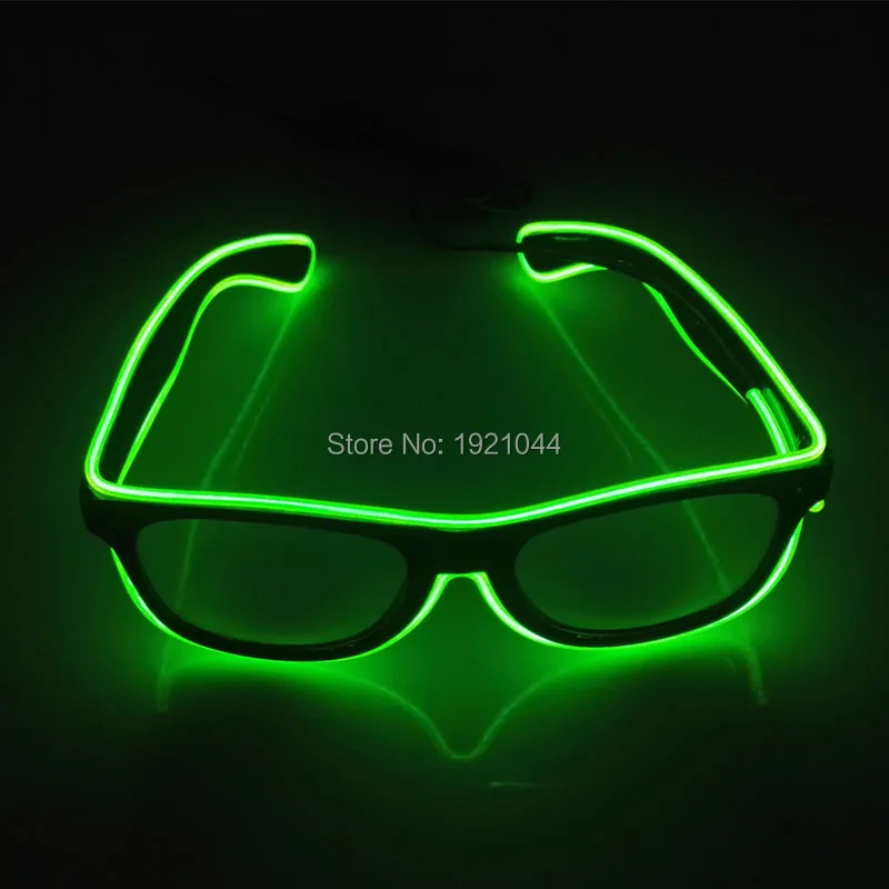 LED Party Supplies Fashion Blinking Lemon green EL Wire Flashing Glasses Wedding decorative Dance Party Supplies With 3V Drive
LED Party Supplies Fashion Blinking Lemon green EL Wire Flashing Glasses Wedding decorative Dance Party Supplies With 3V Drive