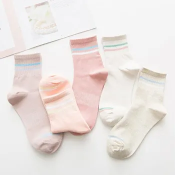 10 Pairs/lot Funny Cute Japanese High School Girls Cotton Loose Striped Crew Socks Colorful Women Sox Harajuku Designer Retro
10 Pairs/lot Funny Cute Japanese High School Girls Cotton Loose Striped Crew Socks Colorful Women Sox Harajuku Designer Retro