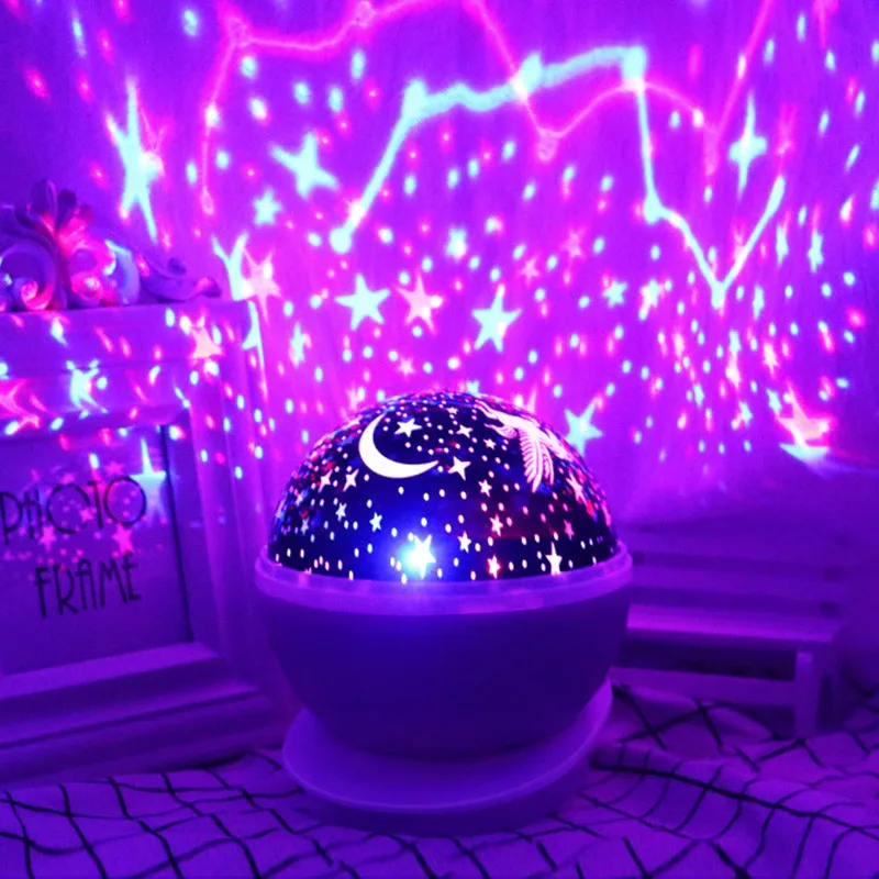 Moon Lamp Night Light Starry Sky Star Children Kids Baby Sleep Romantic Led Projection Lamp Rotating Projector Lamp
Moon Lamp Night Light Starry Sky Star Children Kids Baby Sleep Romantic Led Projection Lamp Rotating Projector Lamp