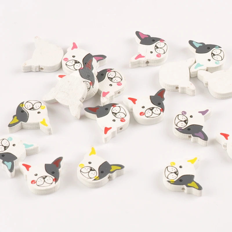 10pcs Mixed bulldog Pattern Wooden Spacer Beads For Jewelry making For DIY Baby Crafts Kids Toys & Pacifier Clip 21x17mm MT2104X
10pcs Mixed bulldog Pattern Wooden Spacer Beads For Jewelry making For DIY Baby Crafts Kids Toys & Pacifier Clip 21x17mm MT2104X