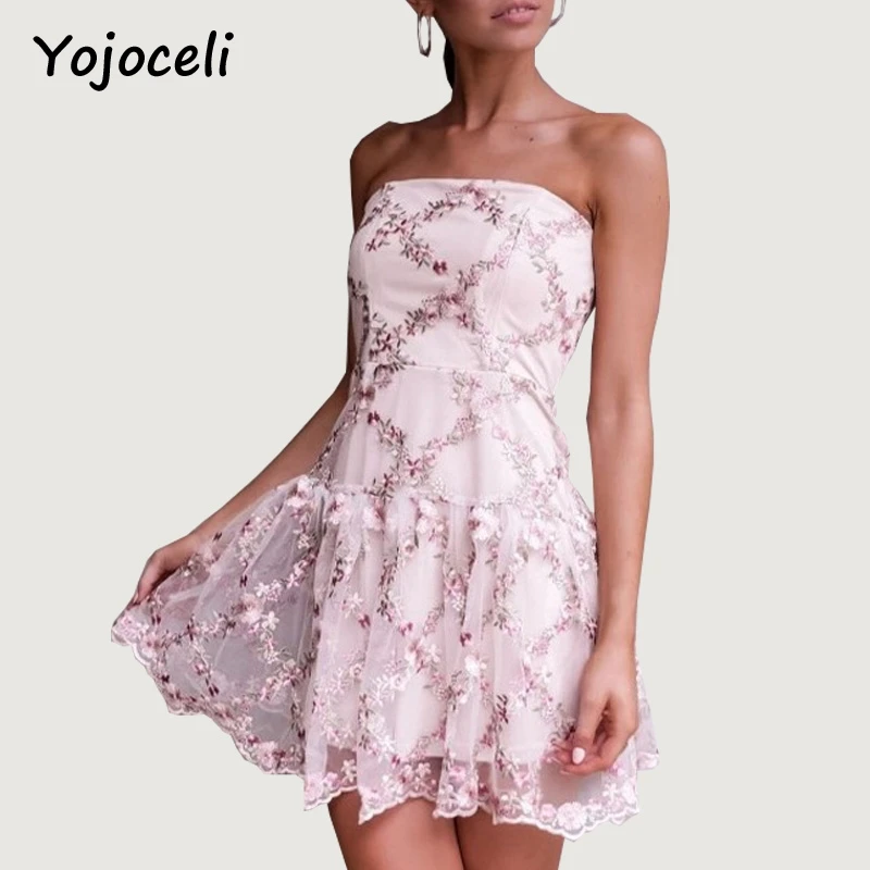 Yojoceli Sexy off shoulder floral print party dress women Summer elegant beach boho short dress vestidos
Yojoceli Sexy off shoulder floral print party dress women Summer elegant beach boho short dress vestidos