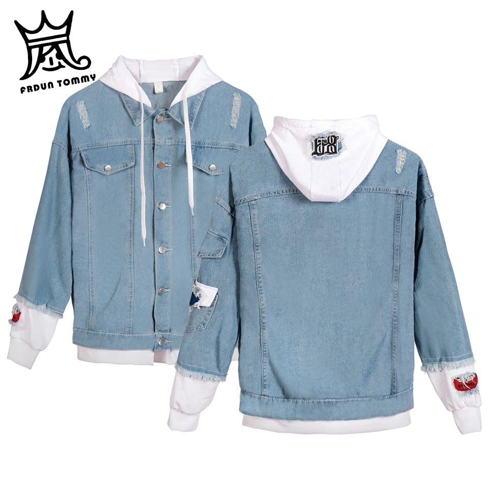 girls denim bomber jacket