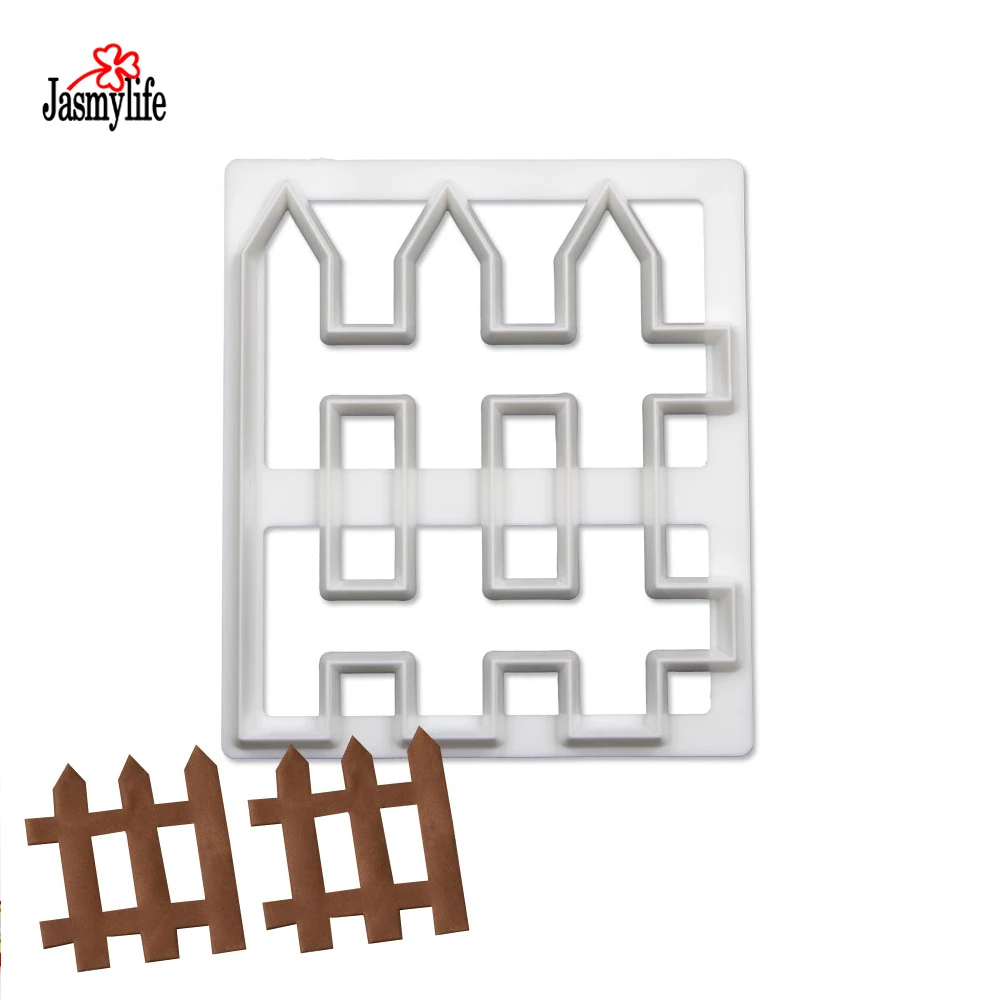 1PCS Fence Cutter Set Plastic Cookie Cutter Biscuit Fondant Decoration Mold DIY Baking Tools Cake Decor Cutting Dies Mold
1PCS Fence Cutter Set Plastic Cookie Cutter Biscuit Fondant Decoration Mold DIY Baking Tools Cake Decor Cutting Dies Mold
