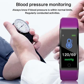 Smart Wristband Woman Fitness Bracelet Heart Rate Blood Pressure Monitor Activity Tracker Watch Pedometer Sport Band IP67
Smart Wristband Woman Fitness Bracelet Heart Rate Blood Pressure Monitor Activity Tracker Watch Pedometer Sport Band IP67