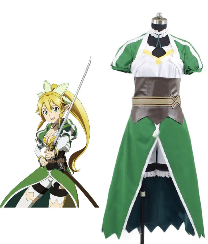 

SAO Leafa Cosplay Sword Art Online Leafa Cosplay Costume Custom Made Adult Kids Costume Cosplay