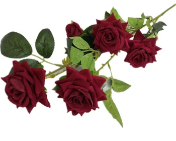 10Pcs Simulation Rose Flowers (5 heads/piece) Roses Ve'lve't Flowers 90cm long for Wedding Centerpieces Decorative Flowers
10Pcs Simulation Rose Flowers (5 heads/piece) Roses Ve'lve't Flowers 90cm long for Wedding Centerpieces Decorative Flowers