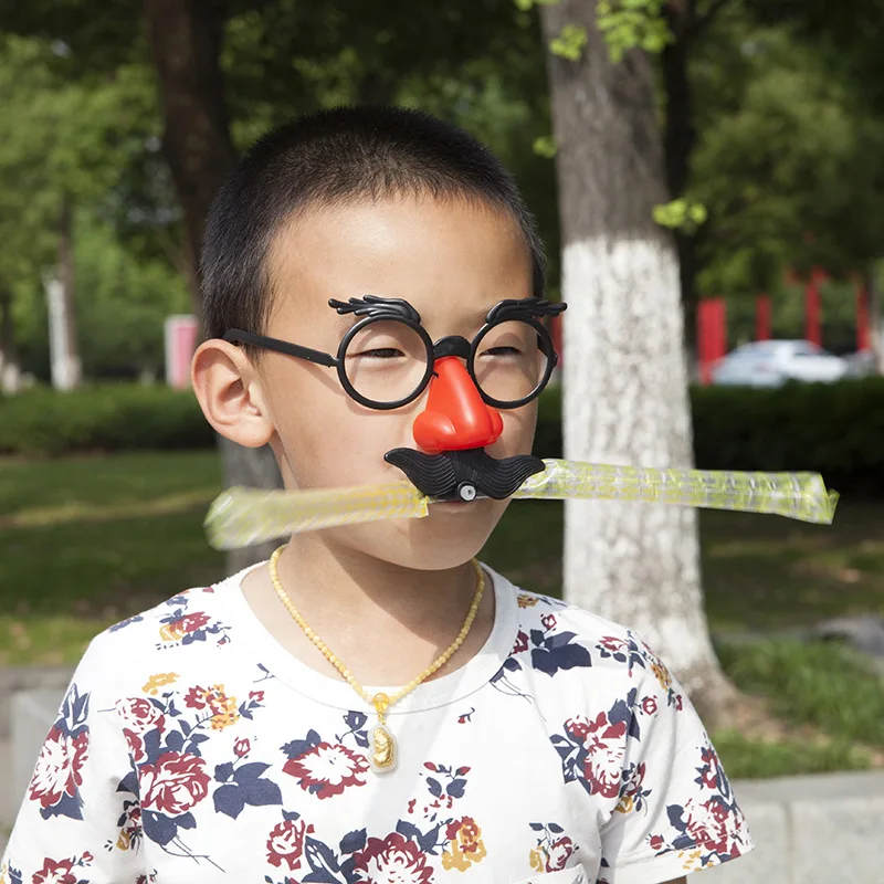 5pcs Cute Funny clown mask grimace glasses blowing dragon blowing dragon eyes big nose Tricky Toys,Event Party Supplies
5pcs Cute Funny clown mask grimace glasses blowing dragon blowing dragon eyes big nose Tricky Toys,Event Party Supplies