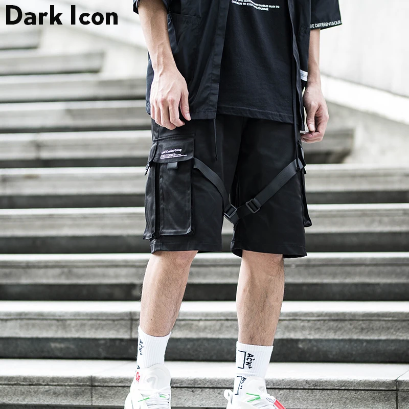Dark Icon Side Pockets with Ribbon Cargo Shorts Men Elastic Waist Drawstring Men's Shorts 2019 Summer Shorts for Men
Dark Icon Side Pockets with Ribbon Cargo Shorts Men Elastic Waist Drawstring Men's Shorts 2019 Summer Shorts for Men