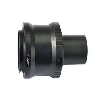 T-Ring and M42 to 1.25" Telescope Adapter (T-Mount) for Sony NEX Cameras (Fits NEX-3 NEX-5 NEX-6 NEX-7 etc)
T-Ring and M42 to 1.25" Telescope Adapter (T-Mount) for Sony NEX Cameras (Fits NEX-3 NEX-5 NEX-6 NEX-7 etc)