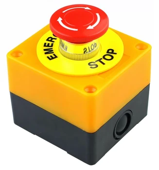 AC 660V 10A Plastic Shell Red Sign Emergency Stop Mushroom Push Button Switch LAY37-11ZS
AC 660V 10A Plastic Shell Red Sign Emergency Stop Mushroom Push Button Switch LAY37-11ZS