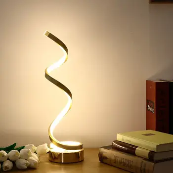 Gold spiral table Lamp Acrylic Lampshade For home Bedroom Beside Lamp luminaria table modern table desk lamp lighting fixtures
Gold spiral table Lamp Acrylic Lampshade For home Bedroom Beside Lamp luminaria table modern table desk lamp lighting fixtures