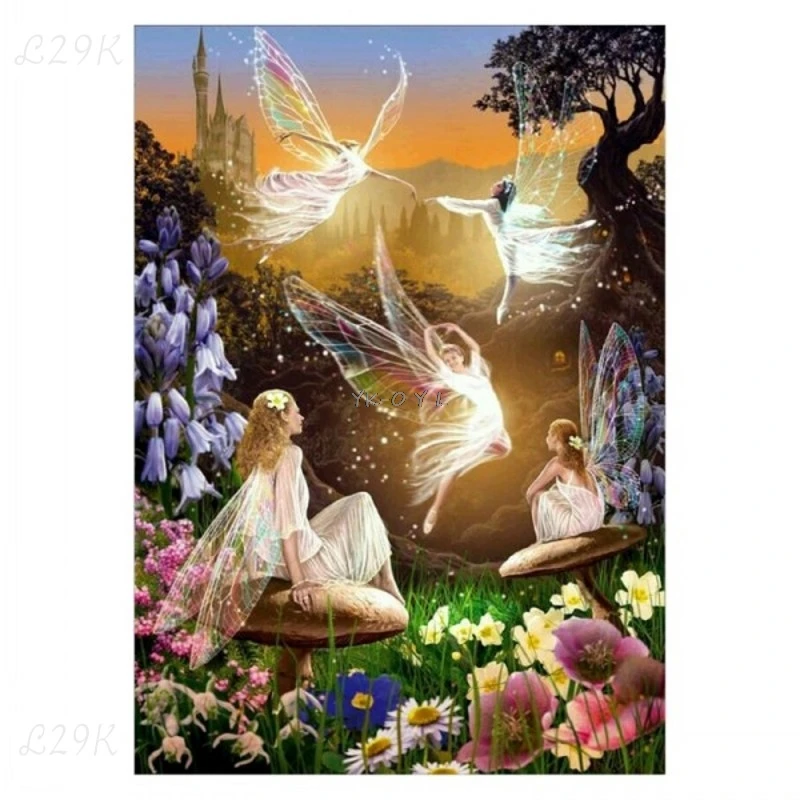 5D Diamond Painting Embroidery Angel Elf Cross Craft Stitch Art Kit Home Decor Fairytale cute girl bedroom decorative painting
5D Diamond Painting Embroidery Angel Elf Cross Craft Stitch Art Kit Home Decor Fairytale cute girl bedroom decorative painting