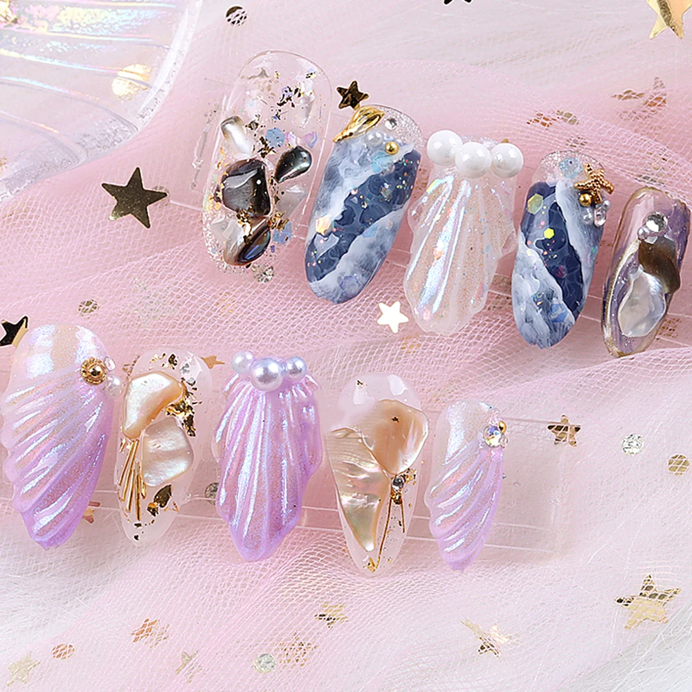 1 Pack Seashell Stone Gradient Mermaid Broken Flakes 3D DIY Manicure Nail Art Decor
1 Pack Seashell Stone Gradient Mermaid Broken Flakes 3D DIY Manicure Nail Art Decor