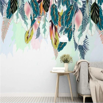 beibehang Custom Photo 3D Large Mural Wallpaper Nordic Simple Small Fresh Green Leaves Watercolor Style Sofa Background Wall
beibehang Custom Photo 3D Large Mural Wallpaper Nordic Simple Small Fresh Green Leaves Watercolor Style Sofa Background Wall