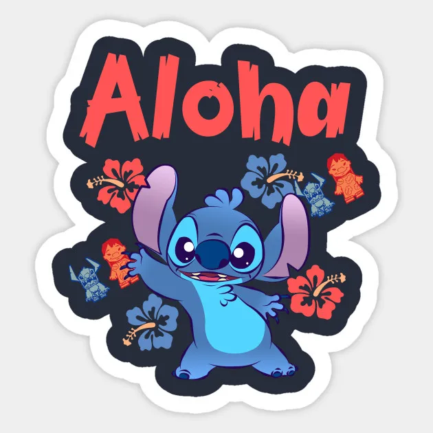 1Pcs Stitch Aloha Sticker Decal Waterproof For Laptop Car Skateboard Luggage Guitar Furnitur Sticker
1Pcs Stitch Aloha Sticker Decal Waterproof For Laptop Car Skateboard Luggage Guitar Furnitur Sticker