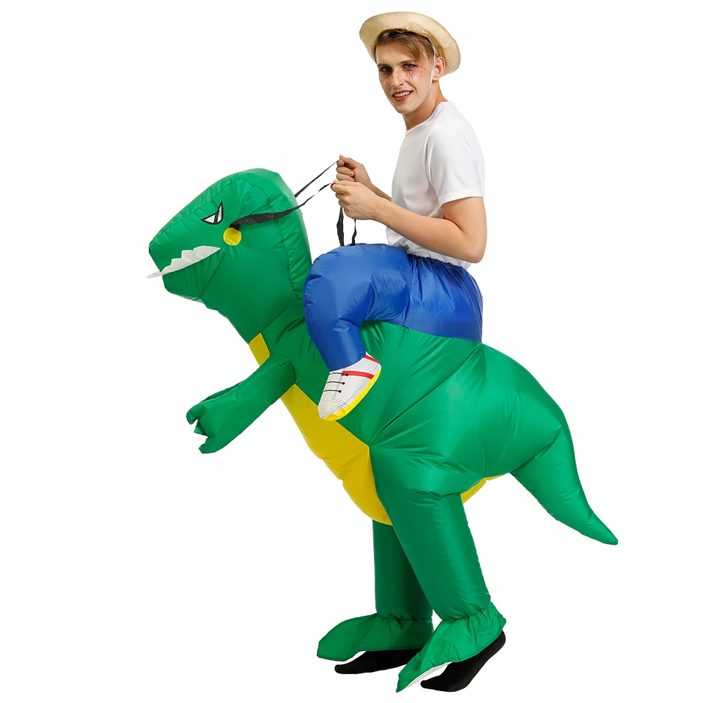 Adult Green Dinosaur Costume Inflatable T REX Halloween Costume For Men Women Walking Dino
Adult Green Dinosaur Costume Inflatable T REX Halloween Costume For Men Women Walking Dino