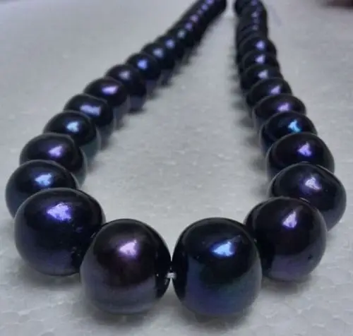 xiuli 003527 NATURAL HOT 12-15 MM TAHITIAN SOUTH SEA BLACK PEARL NECKLACE 14KGP Gold Clasp
xiuli 003527 NATURAL HOT 12-15 MM TAHITIAN SOUTH SEA BLACK PEARL NECKLACE 14KGP Gold Clasp