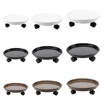 Removable Plant Pallet Universal Wheels Round Plastic Tray Heavy Duty Flower Pot Rack, Plant Pot Pallet Dolly Caster, Black
Removable Plant Pallet Universal Wheels Round Plastic Tray Heavy Duty Flower Pot Rack, Plant Pot Pallet Dolly Caster, Black