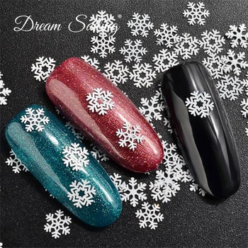 1 Box of Ultra Thin Nail Art Decoration Snow Flake 3D White Slices Sequins Piece 15g Manicure Accessories
1 Box of Ultra Thin Nail Art Decoration Snow Flake 3D White Slices Sequins Piece 15g Manicure Accessories