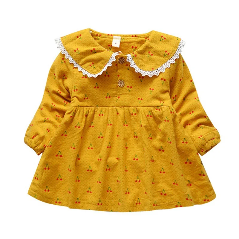 Children Winter Clothing Kids Dresses For Girls Long Sleeve Lovely Baby Dress Flower Print Princess Dresses
Children Winter Clothing Kids Dresses For Girls Long Sleeve Lovely Baby Dress Flower Print Princess Dresses