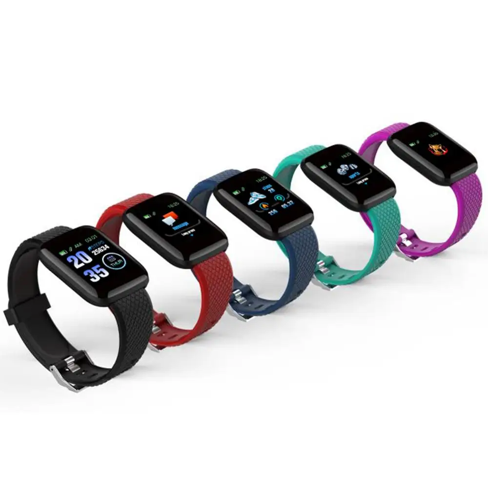 Color Screen ID116 PLUS Smart Bracelet Sports Pedometer Watch Fitness Tracker Heart Rate Pedometer Smart Band
Color Screen ID116 PLUS Smart Bracelet Sports Pedometer Watch Fitness Tracker Heart Rate Pedometer Smart Band