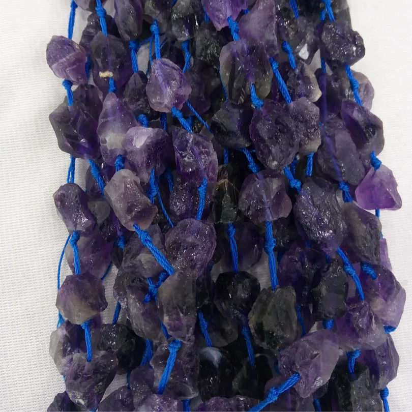 15pcs Natural Stone Amethysts Irregular Beads 11x13 12x15 13x14mm 38cm Purple Crystal Quartz DIY Jewelry Make Bracelet Necklace
15pcs Natural Stone Amethysts Irregular Beads 11x13 12x15 13x14mm 38cm Purple Crystal Quartz DIY Jewelry Make Bracelet Necklace