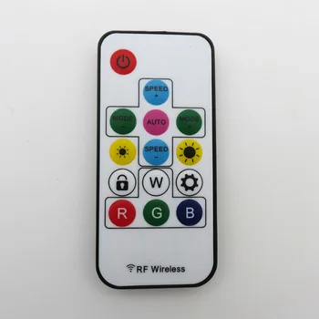 wholesale Controller ws2812 mini 14key SP103E RF remote control for DC5V WS2812 DC12V WS2811 Dream Color LED Strip Light
wholesale Controller ws2812 mini 14key SP103E RF remote control for DC5V WS2812 DC12V WS2811 Dream Color LED Strip Light