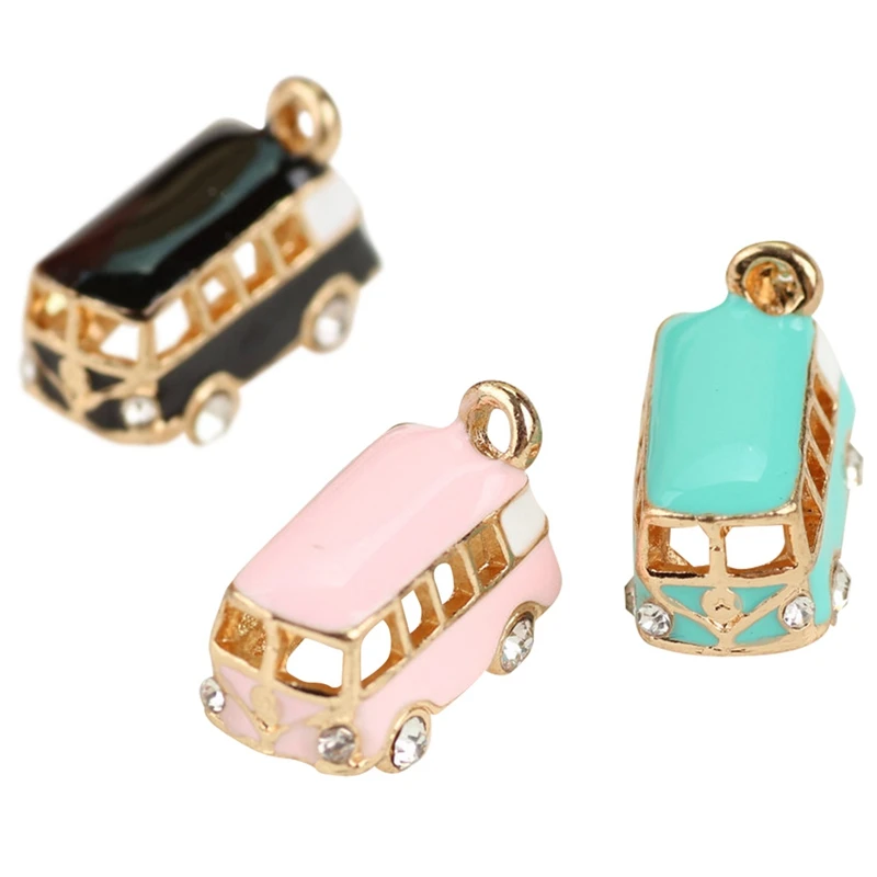 1PC NEW Happiness Bus Enamel Pendant Charms Gold Tone Oil Drop DIY Bracelet Floating Charms
1PC NEW Happiness Bus Enamel Pendant Charms Gold Tone Oil Drop DIY Bracelet Floating Charms