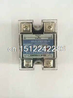 1 шт. твердотельное реле MGR - 1 D4825 вход 3 - 32 В постоянного тока, выход 24-480 В переменного тока 
1 шт. твердотельное реле MGR - 1 D4825 вход 3 - 32 В постоянного тока, выход 24-480 В переменного тока