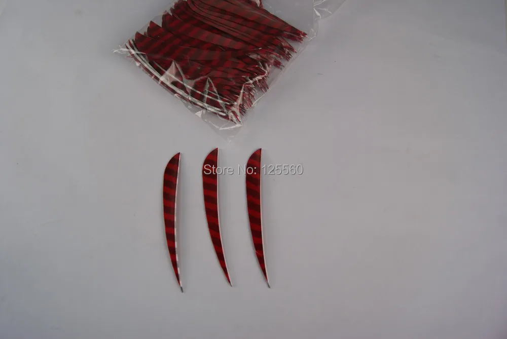 100 pcs/lot 5" red stripe turkey feather fletch vane for DIY fiberglass aluminum wood carbon arrow archery bow
100 pcs/lot 5" red stripe turkey feather fletch vane for DIY fiberglass aluminum wood carbon arrow archery bow