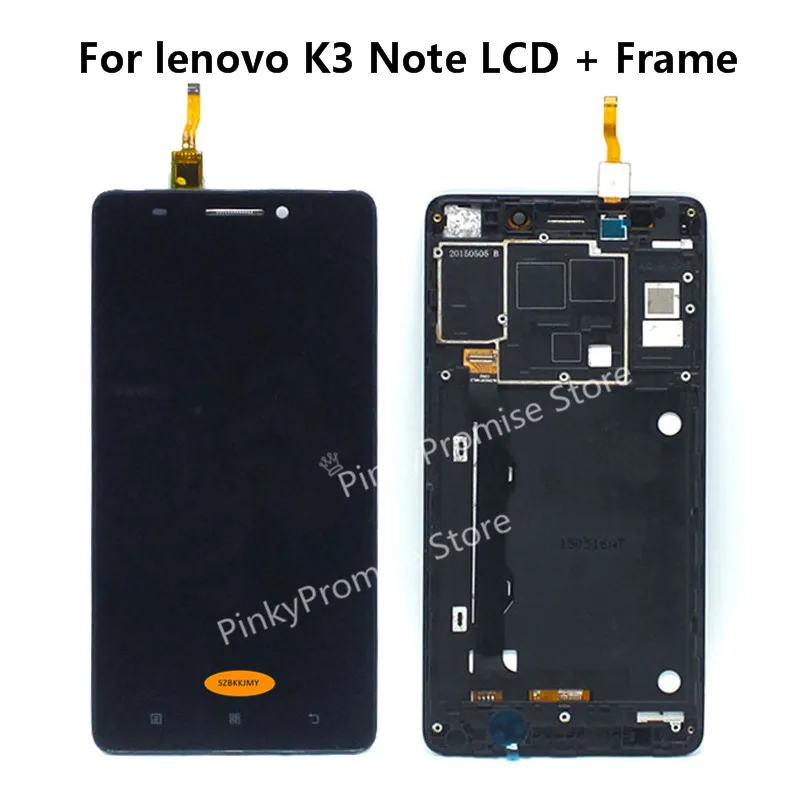 ЖК экран для Lenovo K3 Note 100% протестированный дисплей + дигитайзер сенсорной панели