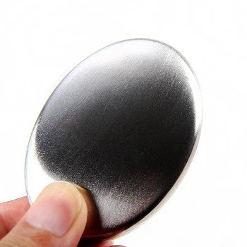 Stainless Steel Soap Oval Shape Deodorize Smell from Hands Magic Eliminating Odor